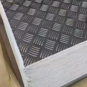 Plaque de contrôle de qualité marine pour navires et bateaux anti-dérapant 5052 5083 <span class=keywords><strong>aluminium</strong></span> gaufré 18mm 20mm tôle d'<span class=keywords><strong>aluminium</strong></span> pour escalier en métal - Product Image 4