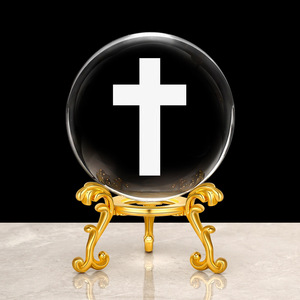 Figurine en cristal gravée au laser 3D, main tenant une croix, avec support, objet de collection chrétien pour la prière en église, cadeaux religieux - Product Image 4