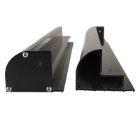 Flexible Réglable En Aluminium 680mm Côté Spoiler Panneau Solaire Support De Montage Pour Caravane
