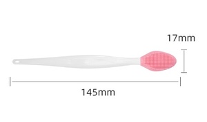 เครื่องมือแปรงกำจัดสิวหัวดำแบบ3 in 1ทำจากซิลิโคนอุปกรณ์ขัดริมฝีปากจมูกอเนกประสงค์ - Product Image 6