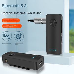 New 5.<strong>3</strong> <strong>Bluetooth</strong> Audio Adapter BT Car Kit Transmitter &amp; Receiver Wireless Audio Adapter for TV Airplane Speaker - Product Image 5