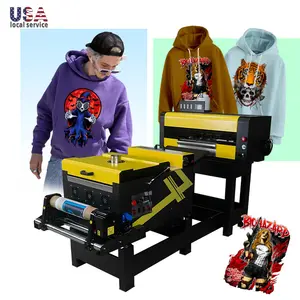 Entrepôt américain FuXin Nouvelle mise à niveau à grande vitesse de l'imprimante DTF Machine d'impression numérique de T-shirt de 42cm Prix de la machine à vendre