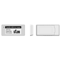 Etiqueta Electrónica de Precio para Estante, Inalámbrica, Digital, Inteligente, con Tinta Electroforética, Multicolor, Sistemas EAS, Modelo Hui Wei 03, Tamaño Personalizado