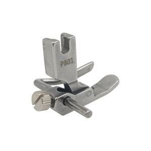 Prensatelas P801 de Acero Inoxidable con Guía de Borde de Ancho Ajustable para Máquinas de Coser Planas - Product Image 1