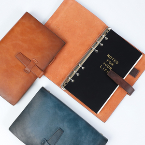 Diario da Viaggio Personalizzato in Vera Pelle Retrò A5 A6 con Fogli Staccabili Riutilizzabili Quaderno per Scrittura - Product Image 6