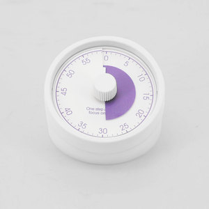 Maytime 60 Minute Rainbow Disk Temporizador visual Alarma silenciosa Funda protectora para niños Adultos Herramienta de gestión de tiempo redondo para Cocina - Product Image 1