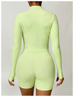 Vente en gros Ensemble de vêtements de yoga pour femmes, pantalons de course longs, vêtements de yoga Oem de haute qualité pour filles