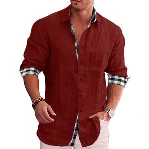 Maglietta Casual da uomo in <span class=keywords><strong>lino</strong></span> di cotone <span class=keywords><strong>t</strong></span>-<span class=keywords><strong>Shirt</strong></span> da <span class=keywords><strong>donna</strong></span> - Product Image 4