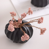 Vase de table en céramique, nouveau style chinois, minimaliste, haut de gamme, noir, style rétro, pot hydroponique pour fleurs, pot uni, haut