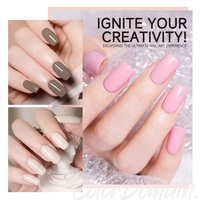 Kits de nail art Aibevoow en marque propre, ensemble professionnel, boîte de vernis à ongles en gel professionnel, ensemble de vernis à ongles en gel UV blanc et noir