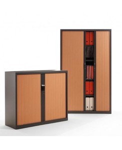 Kim Loại Rèm Tủ//Cán <span class=keywords><strong>Container</strong></span> Cho Văn Phòng Giá Rẻ Con Lăn Cửa Locker Tambour Cửa Locker - Product Image 1