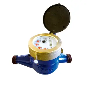 2024 Wesdom Domestic water meter brass dry water meter ISO 4064 Class B 13mm-40mm Dry Type