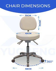 Taburete Ergonómico para Odontólogo, Muebles para Clínica Hospitalaria, Salón de Belleza y Recepción - Product Image 2