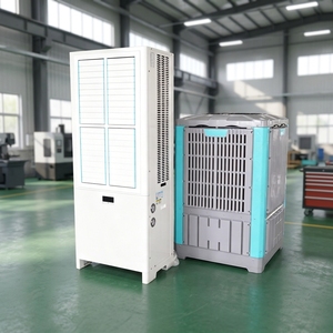 Climatiseur vertical industriel à lamelles 10HP 45KW, réfrigération 10000m³/h, volume d'air, pompe à moteur AC automatique R-410A - Product Image 2