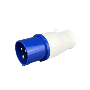 Enchufe Eléctrico Industrial WNZJ WNS1 Gris 013-1 16A IP44 CE, 3 Tomas, 250V, Resistente al Agua, Uso Interior/Exterior, 12 Meses - Product Image 1