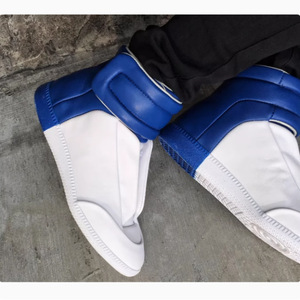 Stivali in Vera Pelle da <span class=keywords><strong>Uomo</strong></span>, Traspiranti, Suola Piatta, Allacciati, Stile Casual Sportivo Retrò Europeo, Nuovo Modello Invernale con Suola in Gomma - Product Image 3