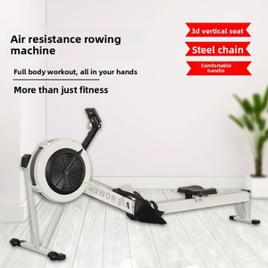 <span class=keywords><strong>Rameur</strong></span> <span class=keywords><strong>hydraulique</strong></span> professionnel à double rame, capacité 120 kg, résistance réglable, équipement de fitness cardio, machine d'entraînement pour la maison - Product Image 4
