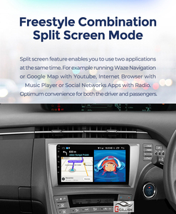 Android car radio estéreo de audio multimedia reproductor de dvd gps navegación derecha/mano izquierda conducir Toyota <span class=keywords><strong>Prius</strong></span> ZV30 2009-2015 - Product Image 6