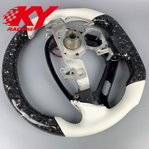 Volante Deportivo Personalizado de Fibra de Carbono Forjado con LED para Infiniti G37, Compatible con Infiniti G20 G25 G30 G35 2007-2015 - Product Image 3