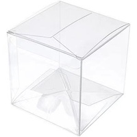 Factory Custom Recyclable PET PP PVC Kunststoff Klar Transparente Verpackungs boxen Benutzer definierte Farb größe für umwelt freundliches Geschenk handwerk