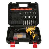Nouveau jeu de perceuses sans fil 16.8V tournevis électrique multifonction domestique sans brosse batterie Source d'alimentation perceuses électriques alimentées