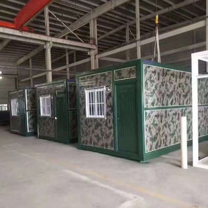 Bâtiments préfabriqués portables maisons préfabriquées en panneau sandwich prêt à l'emploi maison conteneur pliable à vendre - Product Image 1