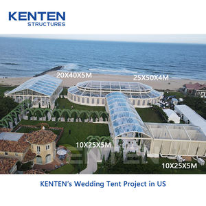 Salle de réception de mariage <span class=keywords><strong>mobile</strong></span> de luxe en plein air, 400 places, tente de réception de mariage 40 x 80, lieux mobiles, grande tente de réception pour mariage - Product Image 6