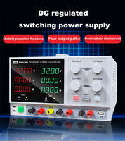 Modèle LW-3010-2KD, 30V, 10a, sortie à 4 canaux, alimentation cc de haute précision avec alimentation et écran LED bicolore à 4 chiffres