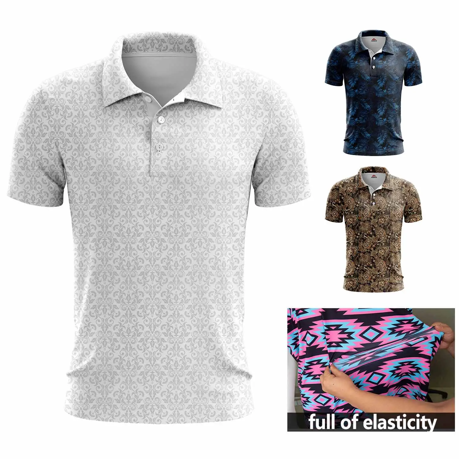 polyester spandex men wholesale custom logo womens mens t fit dri t-shirt polo golf shirt