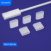 Capuchon anti-poussière pour câble USB Type C, 1000 pièces/paquet