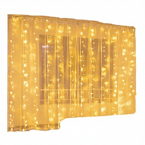 3x3m IP65 Waterproof Curtain Garland on <b>Window</b> USB Powered Dimmable Fairy <b>Lights</b> Festoon Remote New Year LED Christmas Decor - Product Image 3