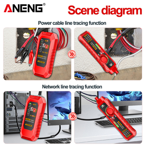 ANENG M469C Smart Electronic Power Cable Tester Standard Accuracy Network/LAN Cable Line Tracing Tool <strong>DC</strong> Level RJ45 RJ11 1 Cable - Product Image 5
