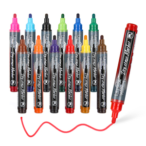 MOBEE P-220 marqueur de tableau à grand volume multicolore Système de valve Effaçable à sec Tableau blanc Marqueur stylo - Product Image 2