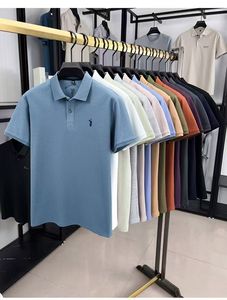 <span class=keywords><strong>Polo</strong></span> <span class=keywords><strong>de</strong></span> Verano 2026 para Hombre, Retro, Ligero, <span class=keywords><strong>de</strong></span> Lujo, <span class=keywords><strong>Color</strong></span> Sólido, 300g, Alta Calidad, Admite Logotipo Personalizado - Product Image 3