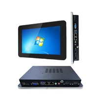 Sans ventilateur 10.1 ''13.3" 15 "17" 19 "pouces tout en un écran tactile panneau Pc tablette industrielle avec support écran tactile Lcd