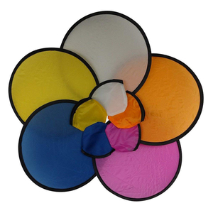 Trainingshond Haalt Speelgoed Zacht Opvouwbare Nylon Stof Flippy Flopper Huisdier Vliegende Schijf - Product Image 6