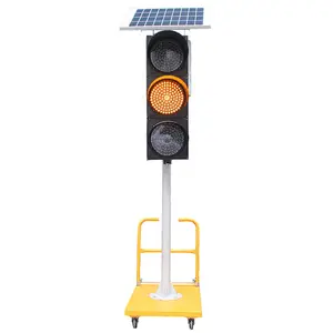 Traffic Lights Solar Powered Traffic Lights 300mm Solar Single-side LED Traffic Light