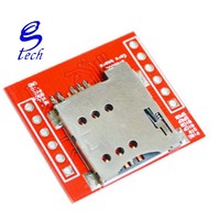 SIM800L GPRS GSM módulo tarjeta MicroSIM Core placa inalámbrica Quad-Band TTL puerto serie con antena SIM800