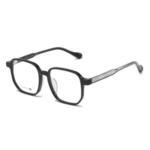 CS-NN068 haute qualité mode épais acétate femmes lunettes optiques montures lunettes pour hommes en gros