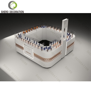 Fashion Perfume Shop Furniture Design Perfume Cosmetic Kiosk Perfume Kiosk Display Cabinet for Sale - Product Image 5