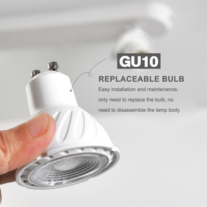 OBALS Custom Rail Light Foco montado en superficie Ajustable GU10 Led Track Lights Aluminio 90 Marco de aluminio moderno Tracklight - Product Image 6