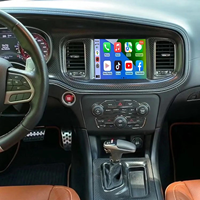 AZTON OEM Multimedia Android Auto GPS Musik AirPlay Screen Mirroring CarPlay untuk Dodge Charger 2016