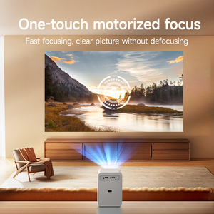 Toptan elektrik odak 720p çözünürlük Android11 projektör açık ofis HD projektör ev sineması projektörü - Product Image 6