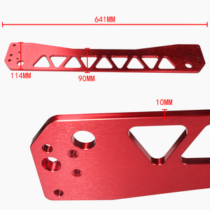 Civic <b>Stabilizer</b> Bar 641mm Red Aluminum Support Brace For Honda Civic BWR Replacement Part - Product Image 1