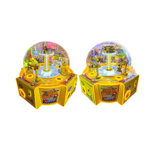 Máquina expendedora de regalos operada con monedas, máquina de garras para 4 jugadores, juego de empuje de monedas para parques de atracciones, máquina de garras para niños en centros comerciales - Product Image 5