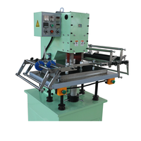 Machine de marquage à chaud pneumatique automatique à deux couleurs pour panneaux de plafond en PVC, couvertures de livres et produits en papier