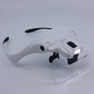 NO.9892B1 नई सिर शीशा चश्मा ताल के साथ प्रकाश का नेतृत्व किया - Product Image 2