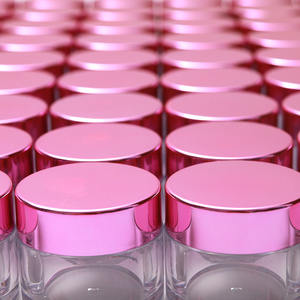 Venta caliente Etiqueta Privada tarro vacío 1oz Ps <span class=keywords><strong>rosa</strong></span> tarro - Product Image 5