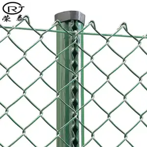 galvanized chain link wire mesh fence for sale China supplier