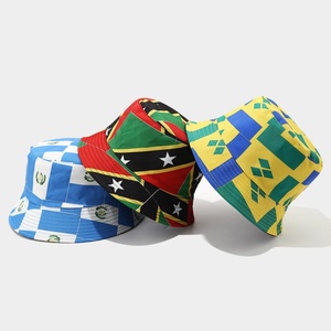 Casquette de golf tricotée réversible unisexe pour adulte, motif drapeau national, impression par sublimation, pour le football et les activités de plein air, logo personnalisé pour les fans - Product Image 3